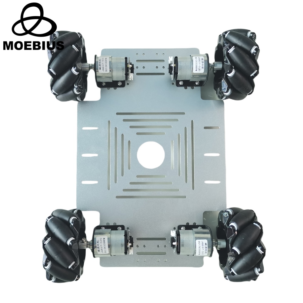 Robot Car Kit - MOEBIUS 26KG Load 4WD Mecanum Wheel