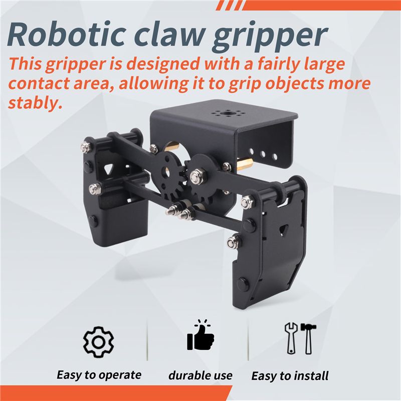Robot Gripper Claw - ABBZ-Open Robot Large Claw Gripper Robot