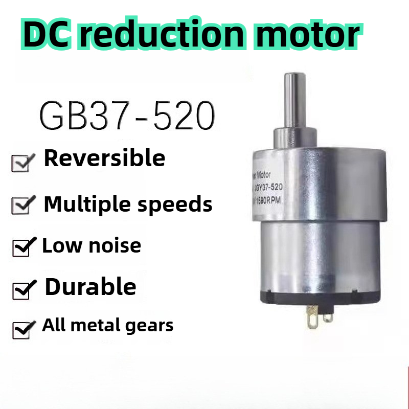 Dc Motor 12V - 12V/24V DC Gear Motor 7RPM to