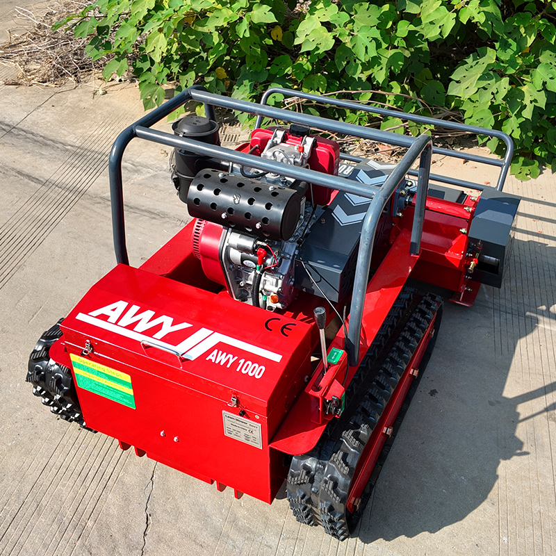 Robot Remote Control - Customized Mini Flail Mower 800mm 1000mm