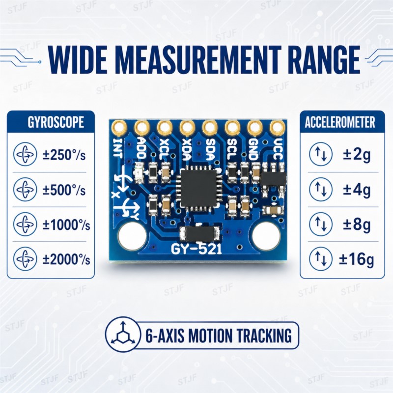 Accelerometer Mpu6050 - 1PCS/LOT GY-521 MPU-6050 MPU6050 Module 3