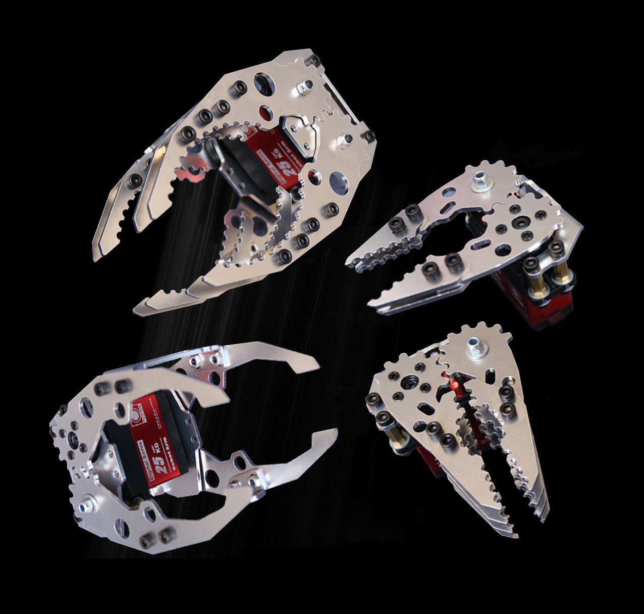 Robot Gripper Claw - Metal Mechanical Gripper Hand Claw Clamp