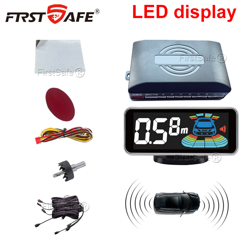 Infrared Obstacle Sensor - Multi Radar Parking Sensor Kit Backlight