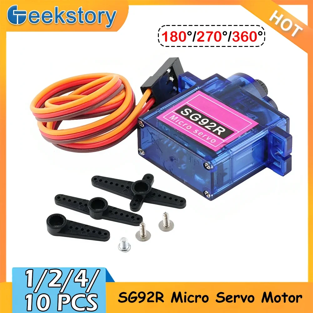 Micro Servo - 1/2/4/10 PCS SG92R 9g Micro Analog
