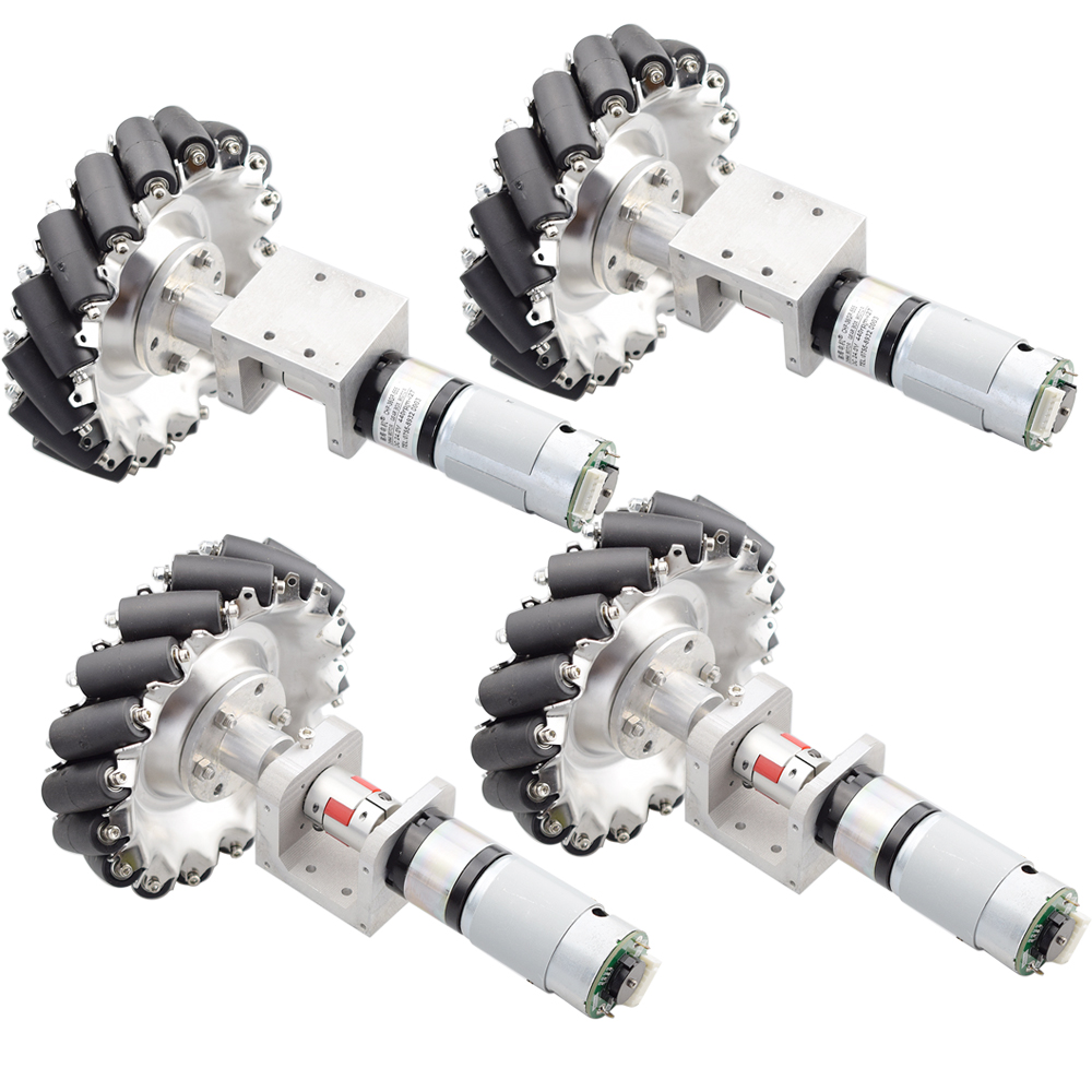 Omni Wheel - 1 Set 100KG Big Load 152mm
