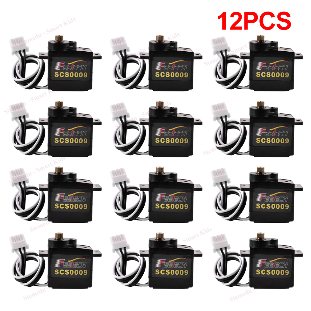 Micro Servo - 12PCS Feetech 2.3Kg SCS0009 Serial Micro
