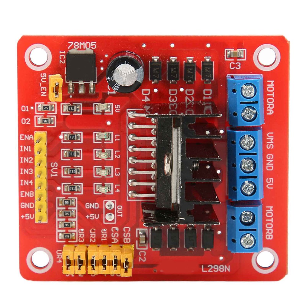 Motor Driver L298N - L298N Stepper Motor Driver Module 5V-35V