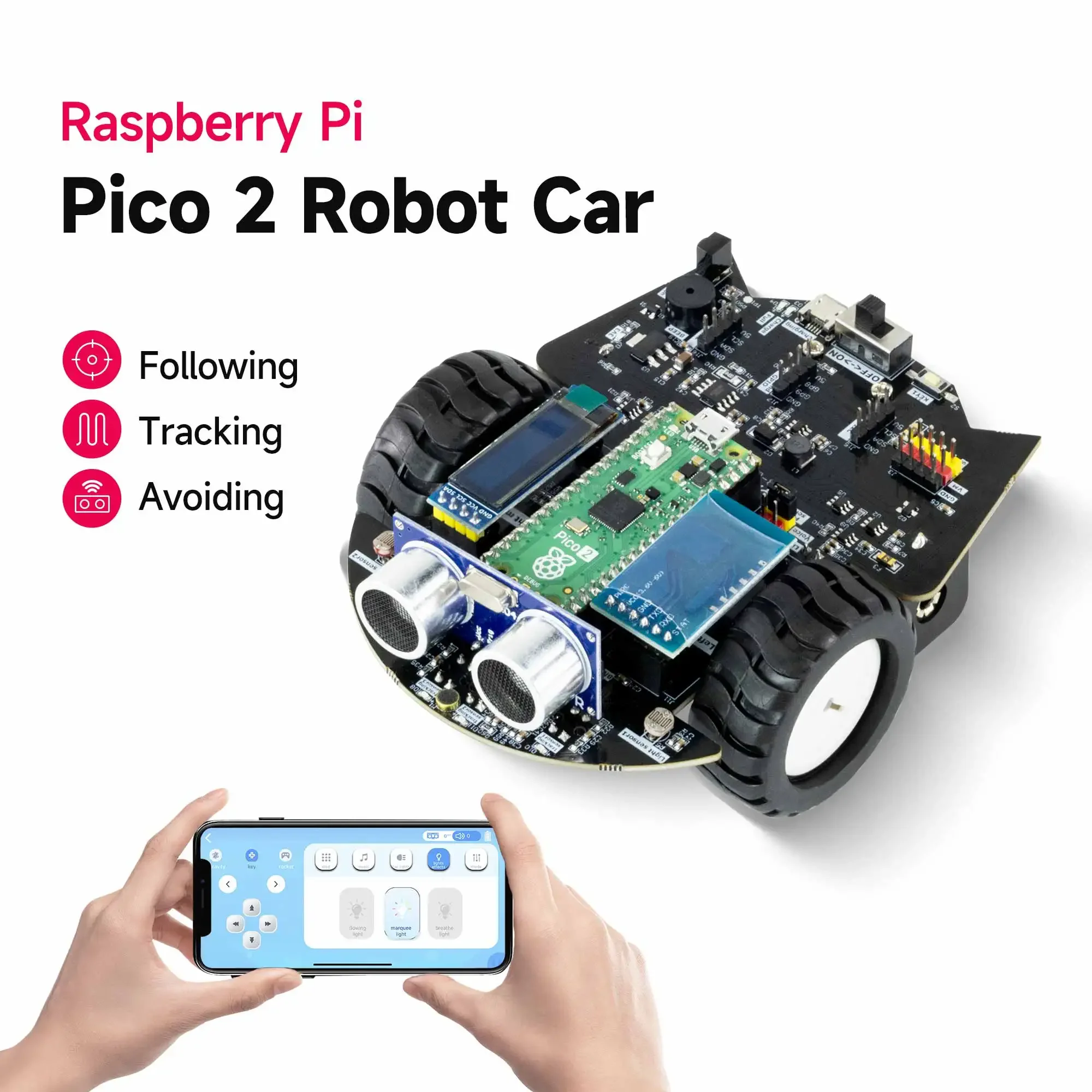 Yahboom Raspberry Pi Pico 2 Ro - Robot Car Kit review and price