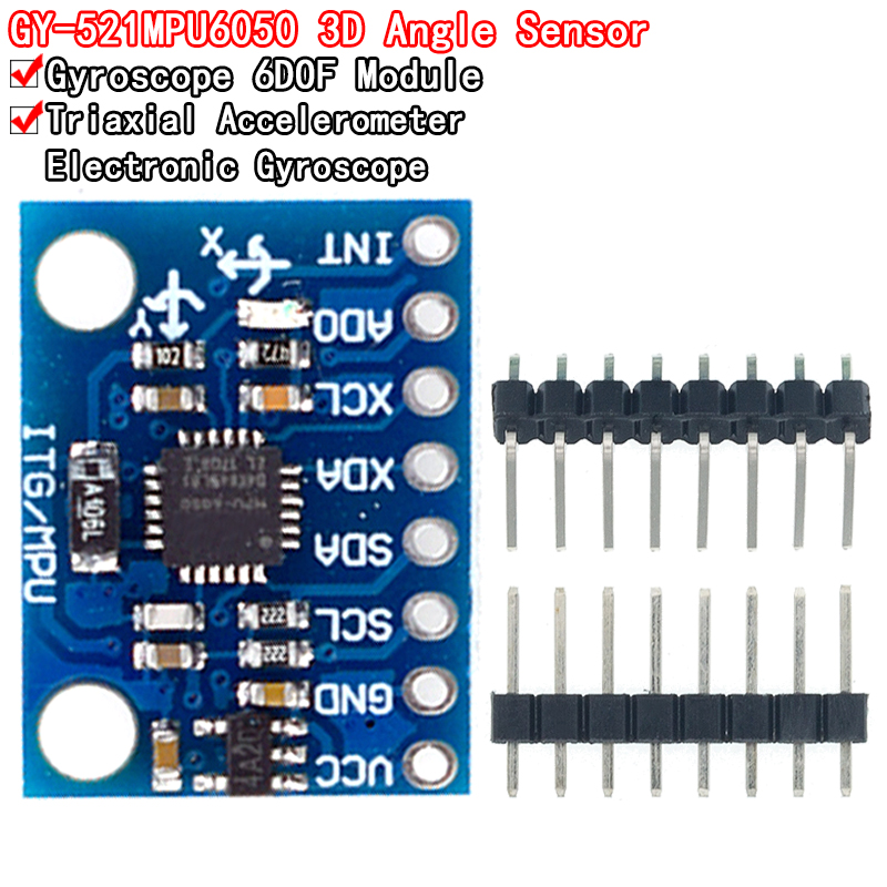 1Set IIC I2C GY-521 MPU-6050 M - Accelerometer Mpu6050 review and price