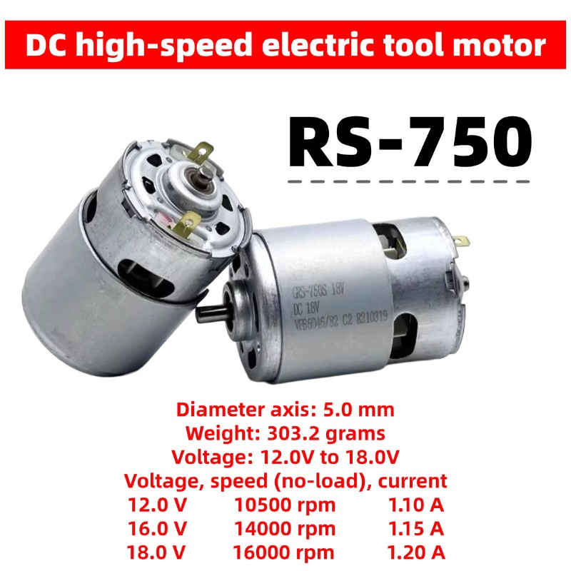 18V RS-750 High-Speed DC Motor - Dc Motor review and price