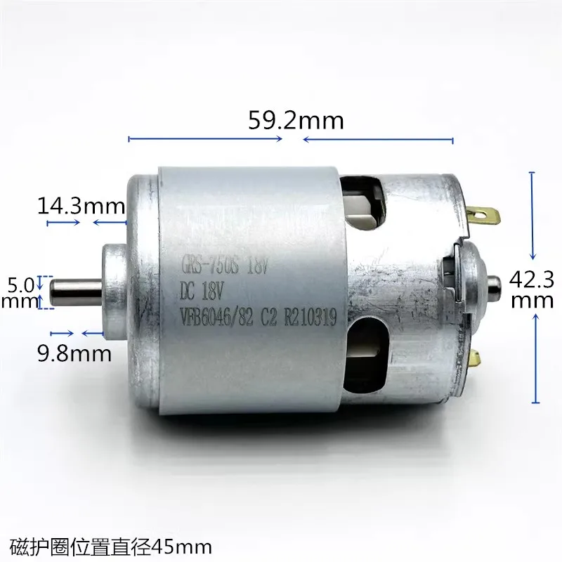 18V RS-750 High-Speed DC Motor - Dc Motor review and price