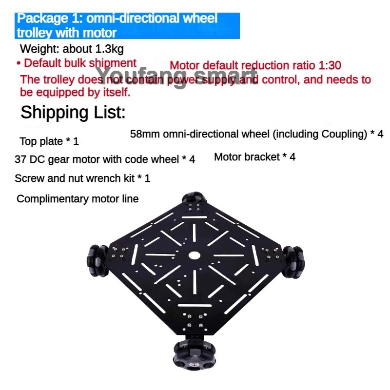 5kg Load ROS 4WD Omni Wheel Ro - Omni Wheel review and price