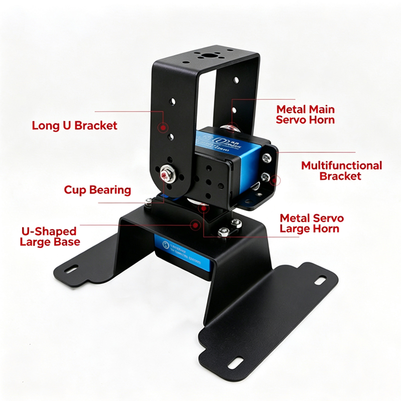 2 DOF Pan Tilt Bracket Kit Met - Servo Pan Tilt review and price