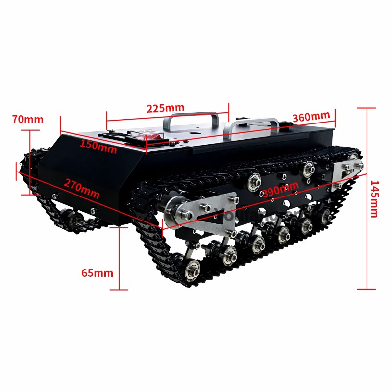 30kg Load RC Tank Chassis Meta - Stm32 Robot review and price