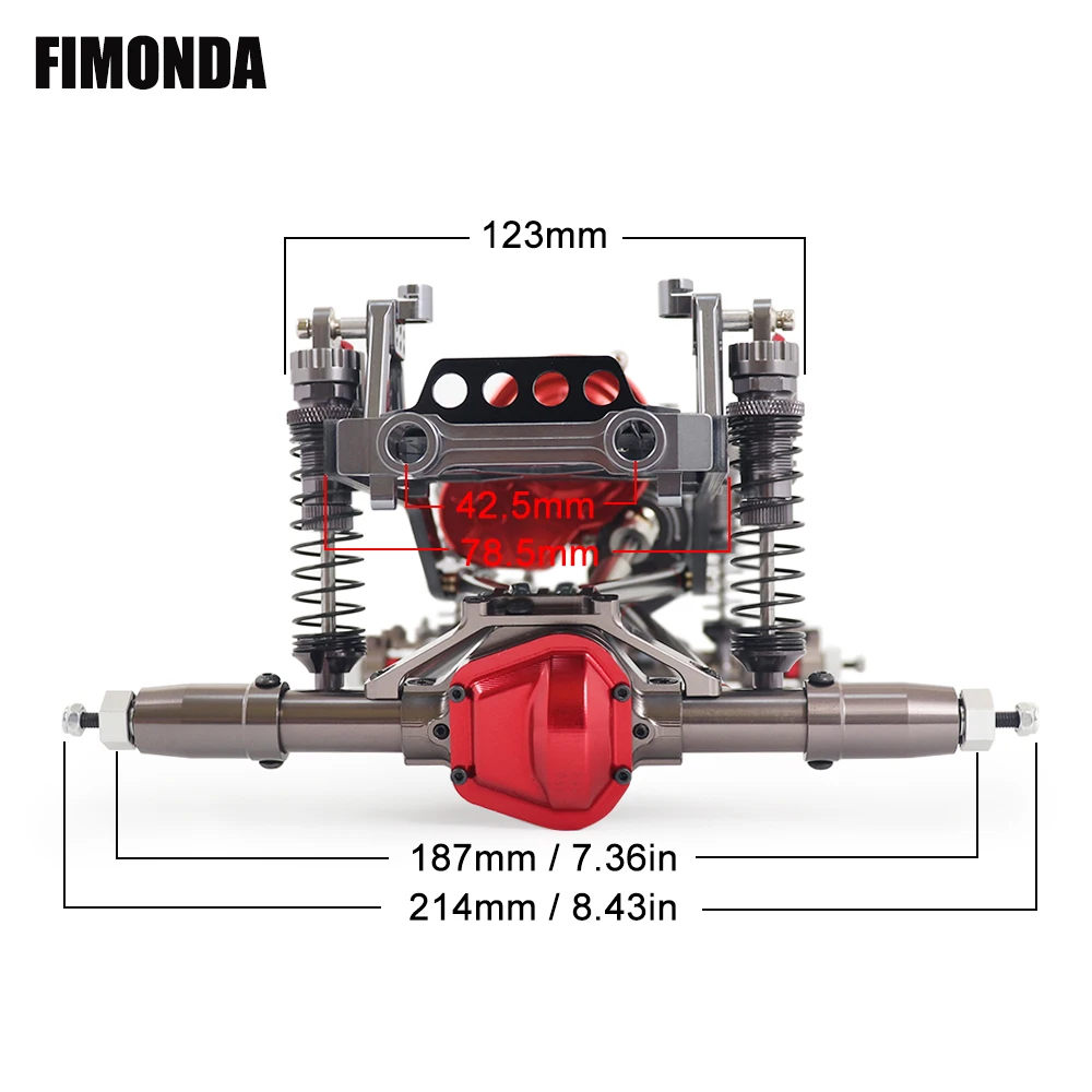 FIMONDA 1/10 RC Crawler Metal  - Robot Car Kit review and price