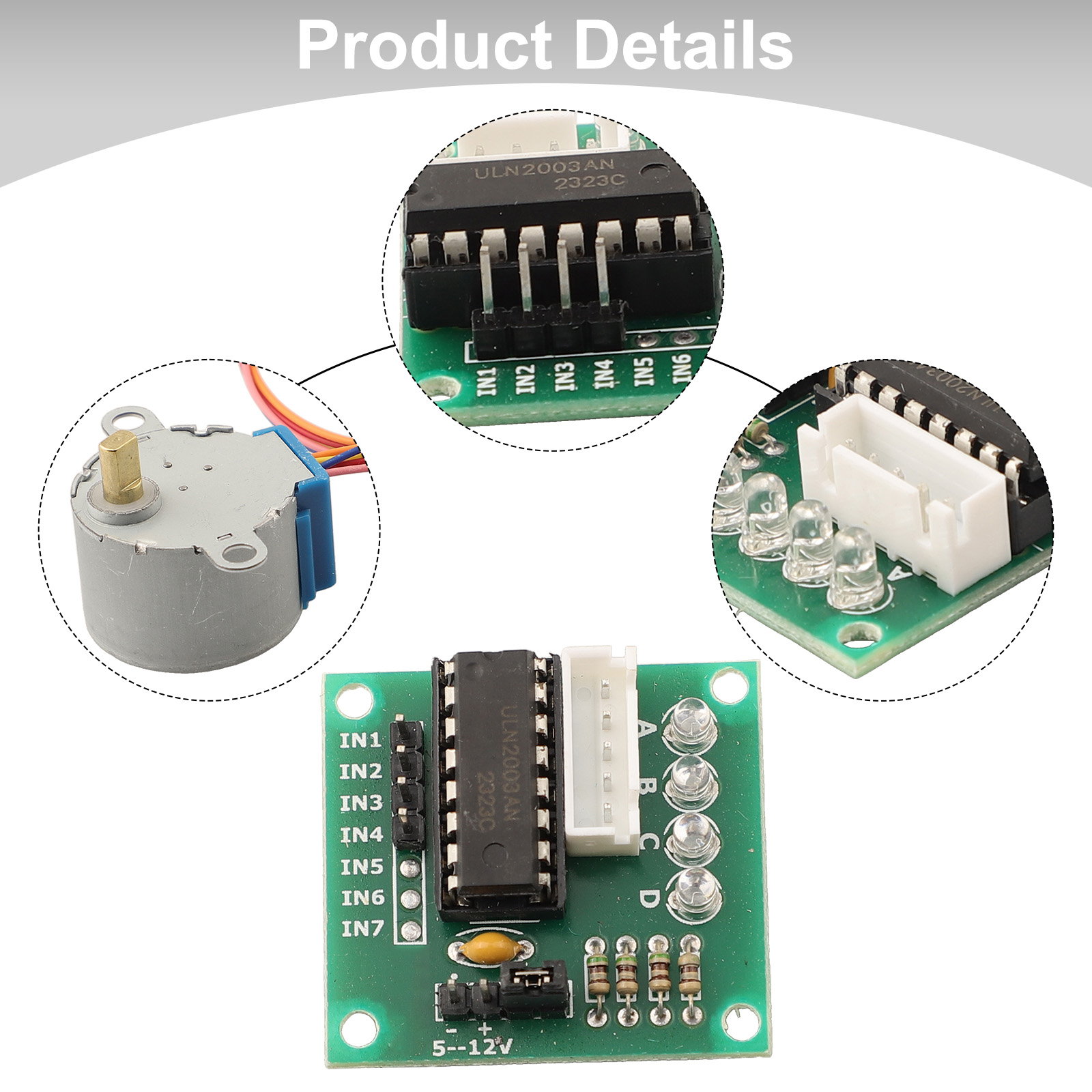 5V 4-Phase Stepper Motor 28BYJ - 28Byj-48 review and price