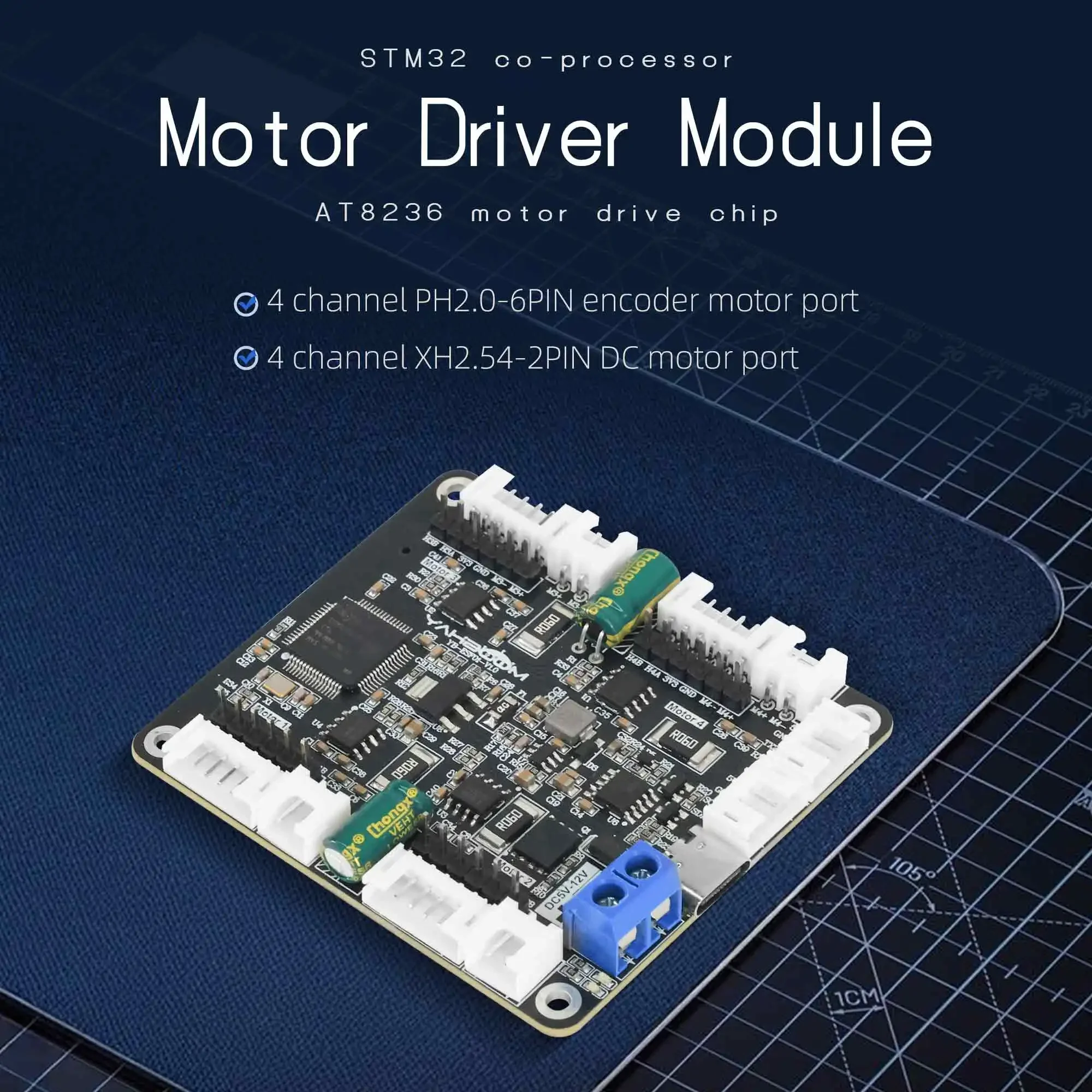 Yahboom 4-Channel Encoder Moto - Motor Driver Module review and price