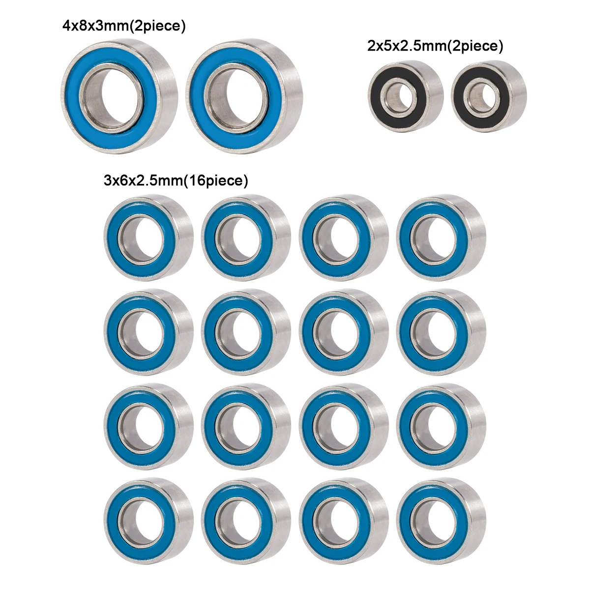 20Pcs Sealed Ball Bearings for - Robot Car Kit review and price