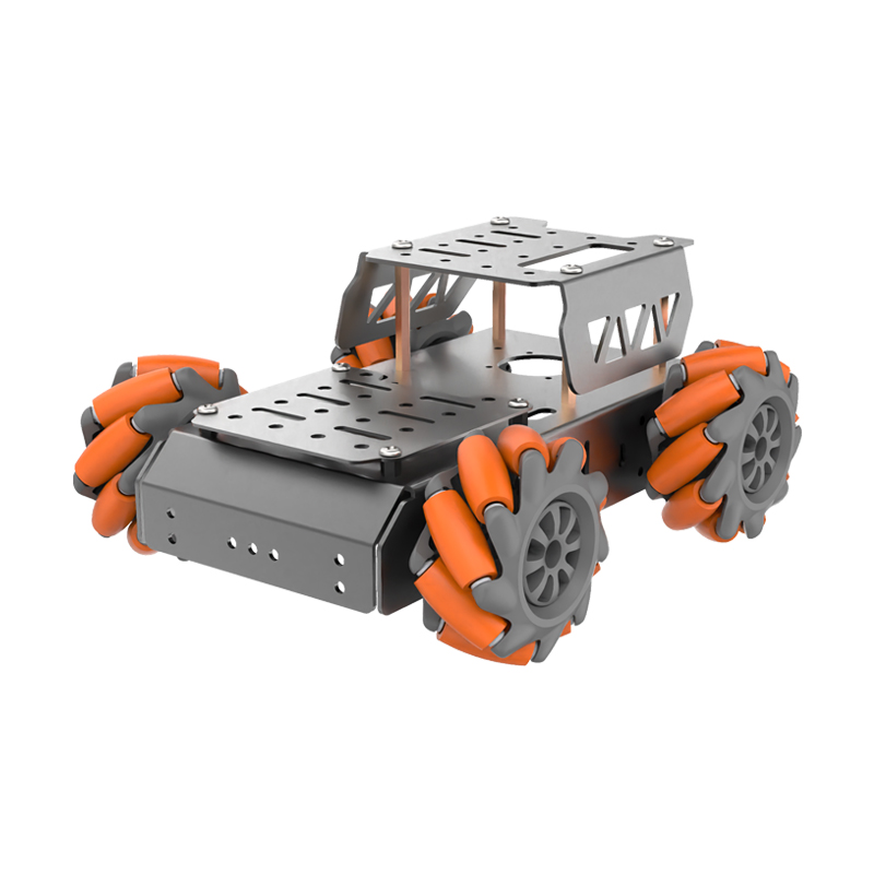 Four-wheeled Electric Cart Alu - Robot Car Kit review and price