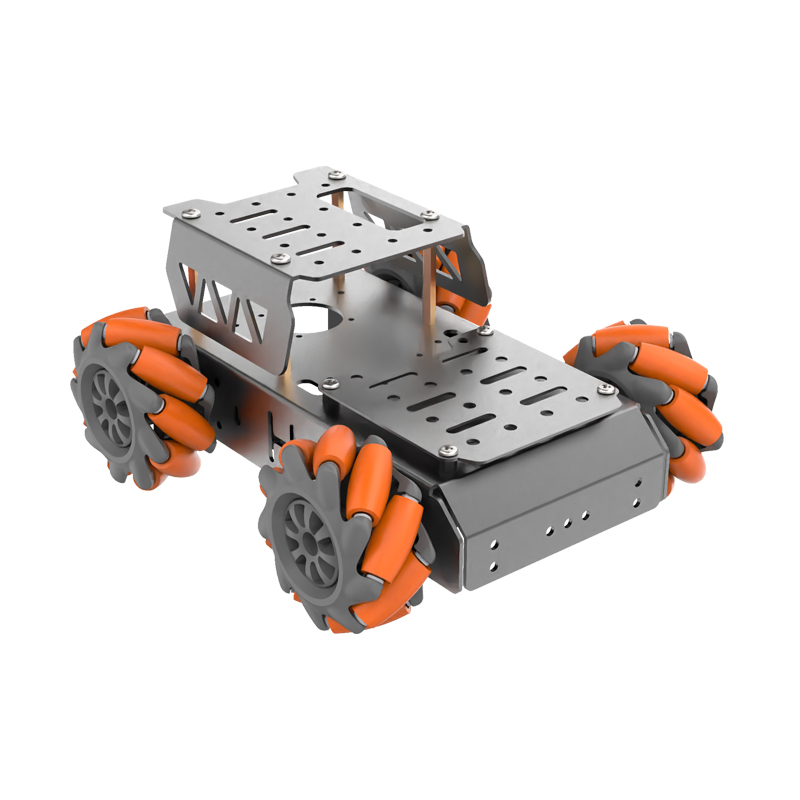 Four-wheeled Electric Cart Alu - Robot Car Kit review and price
