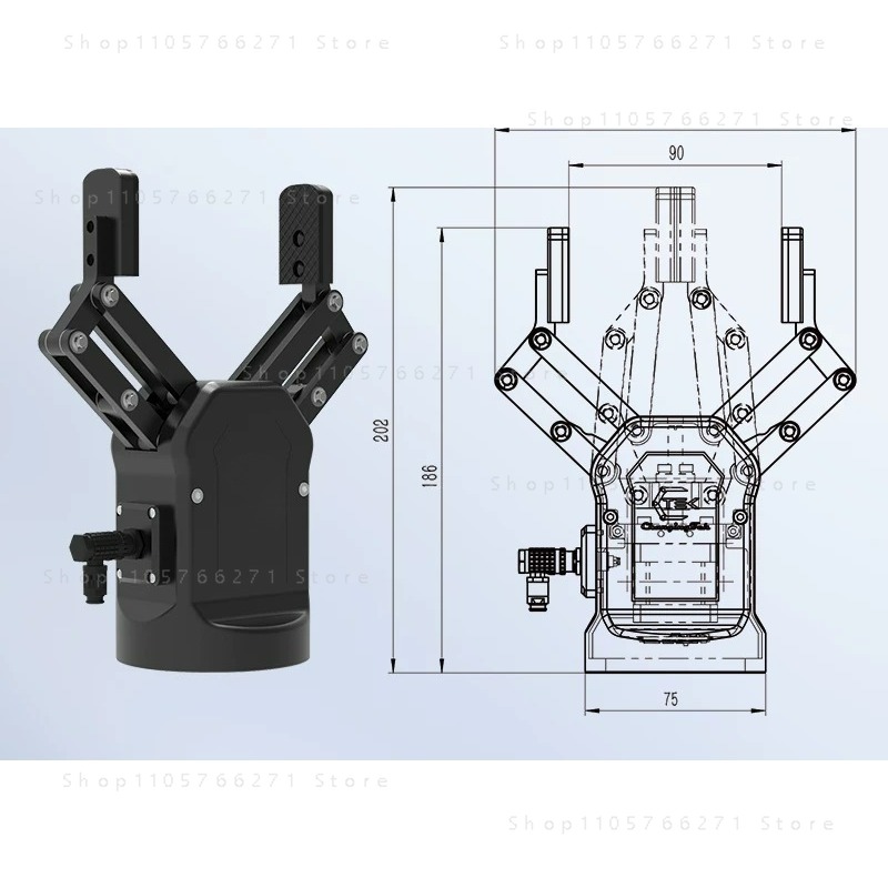 Collaborative Robot Flexible F - Robot Gripper Claw review and price