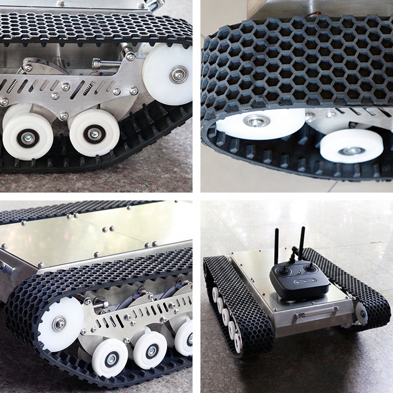 Rubber Track Robot Chassis Pla - Robot Track review and price