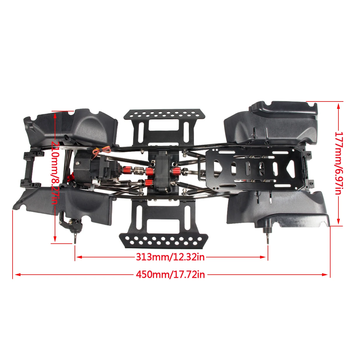 1/10 RC Crawler Chassis Kit wi - Robot Car Kit review and price