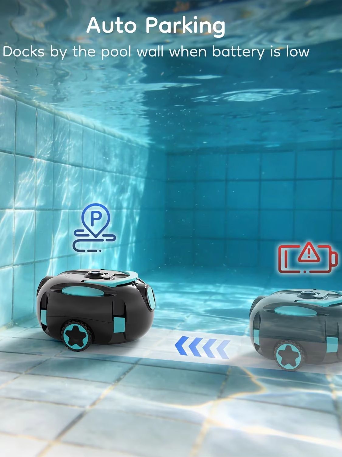 Cordless Pool Cleaning Robot S - Ros Robot review and price