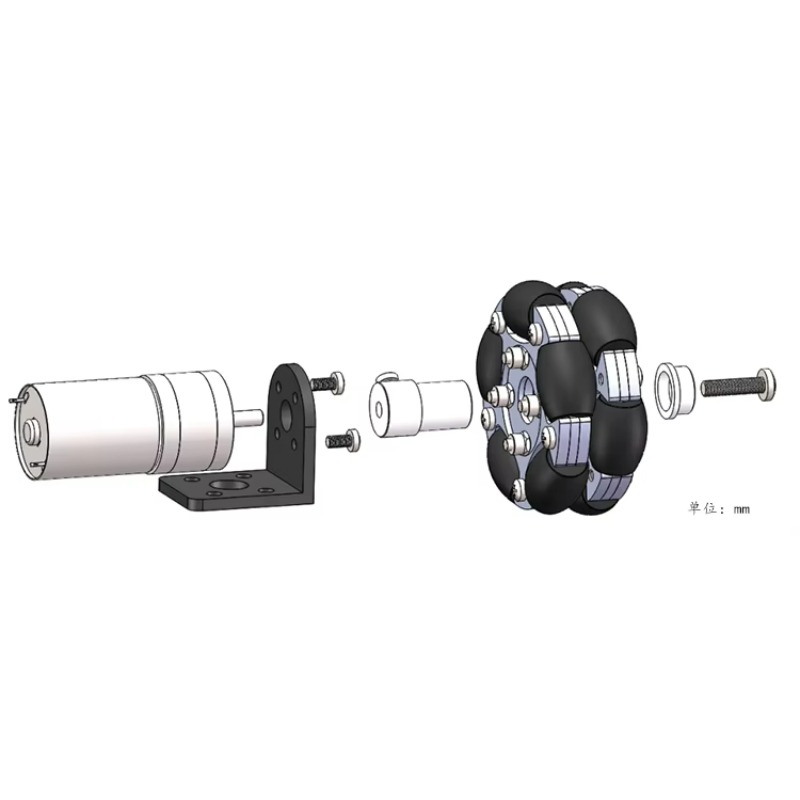 15KG Load 80mm Omnidirectional - Robot Wheel review and price