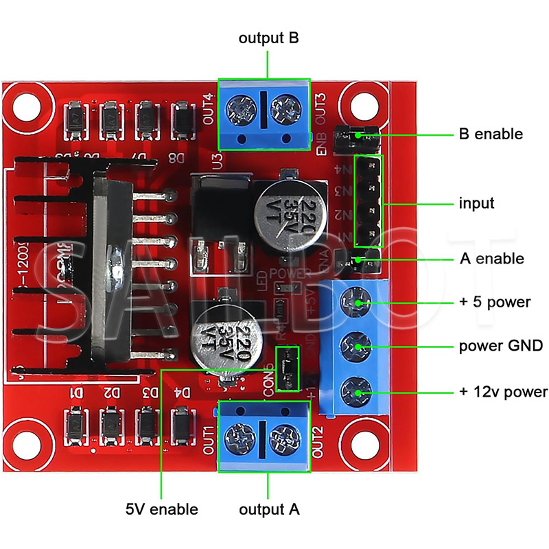 1/5/10PCS L298N DC Motor Drive - Motor Driver L298N review and price