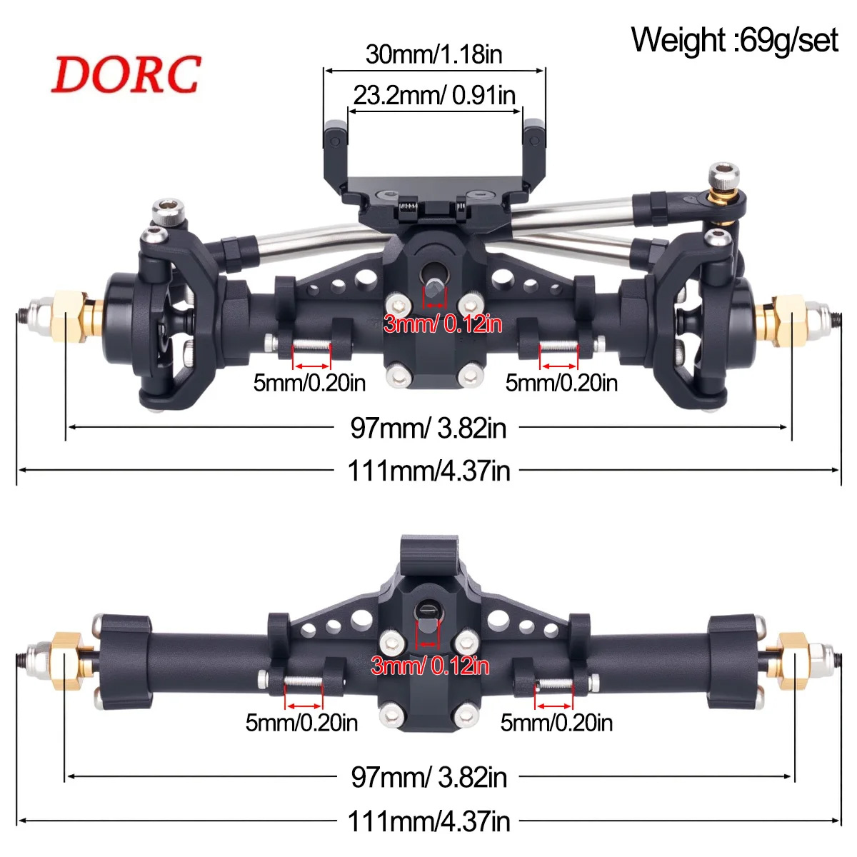 1Set Plastic Axles w/ Servo Mo - Servo Kit review and price