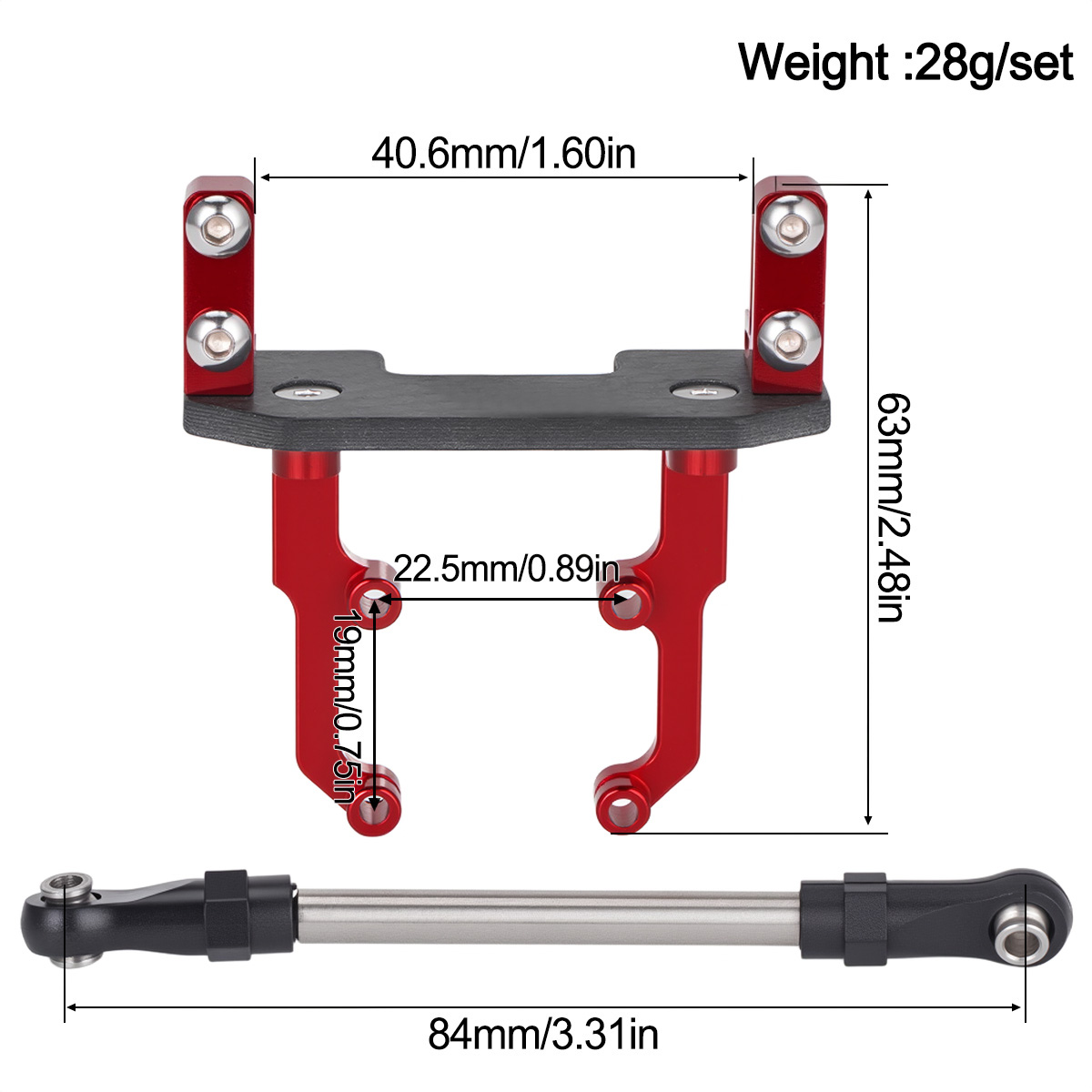 Aluminum Alloy Servo Mount Bas - Servo Bracket review and price