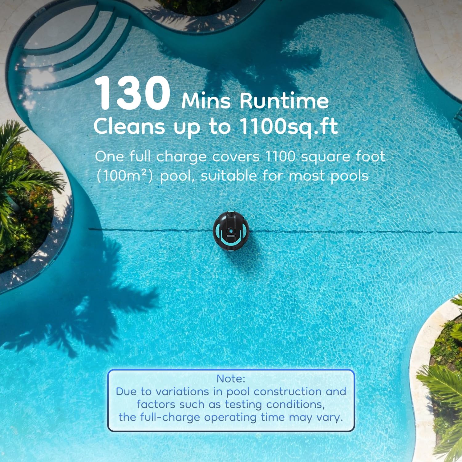 HIXZAP Robotic Pool Cleaner, C - Ros Robot review and price