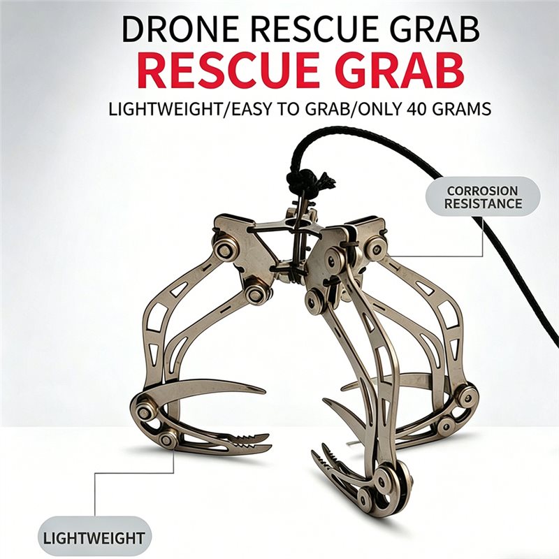 B63B-Drone Accessories Light W - Robot Gripper Claw review and price