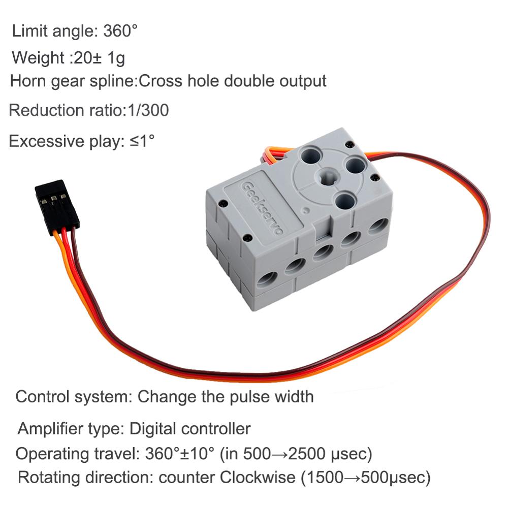 1/2/4PCS 2KG Geek Servo 360 De - Microbit review and price