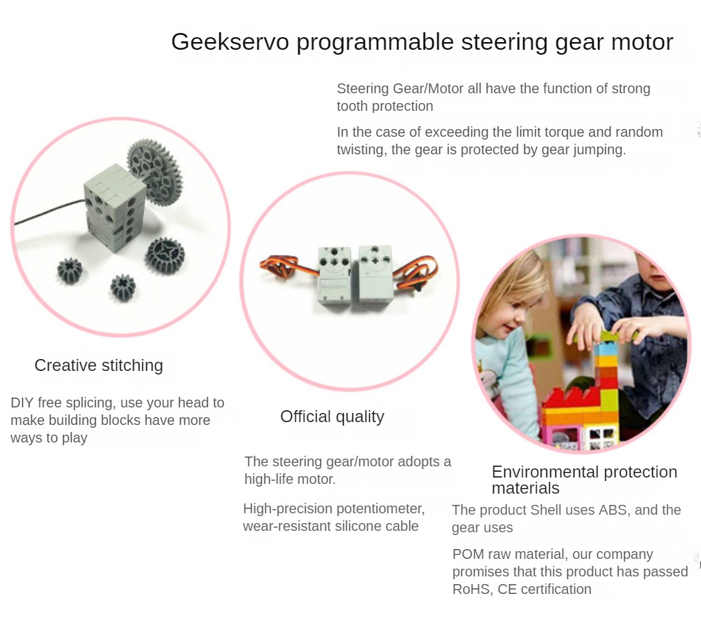 1/2/4PCS 2KG Geek Servo 360 De - Microbit review and price