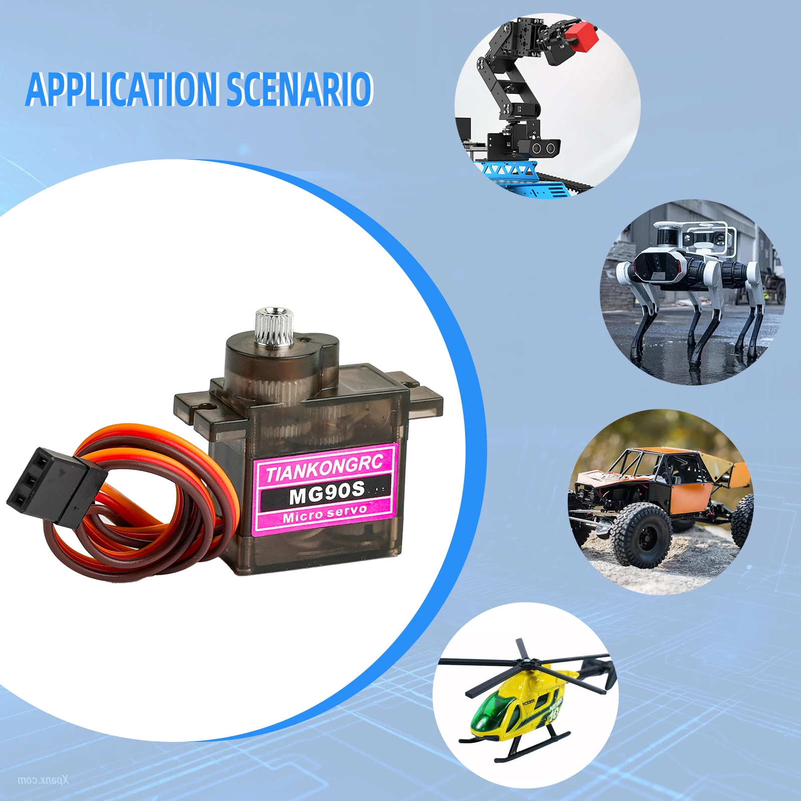 MG90S 9g Micro Analog Servo Mo - Servo Sg90 review and price
