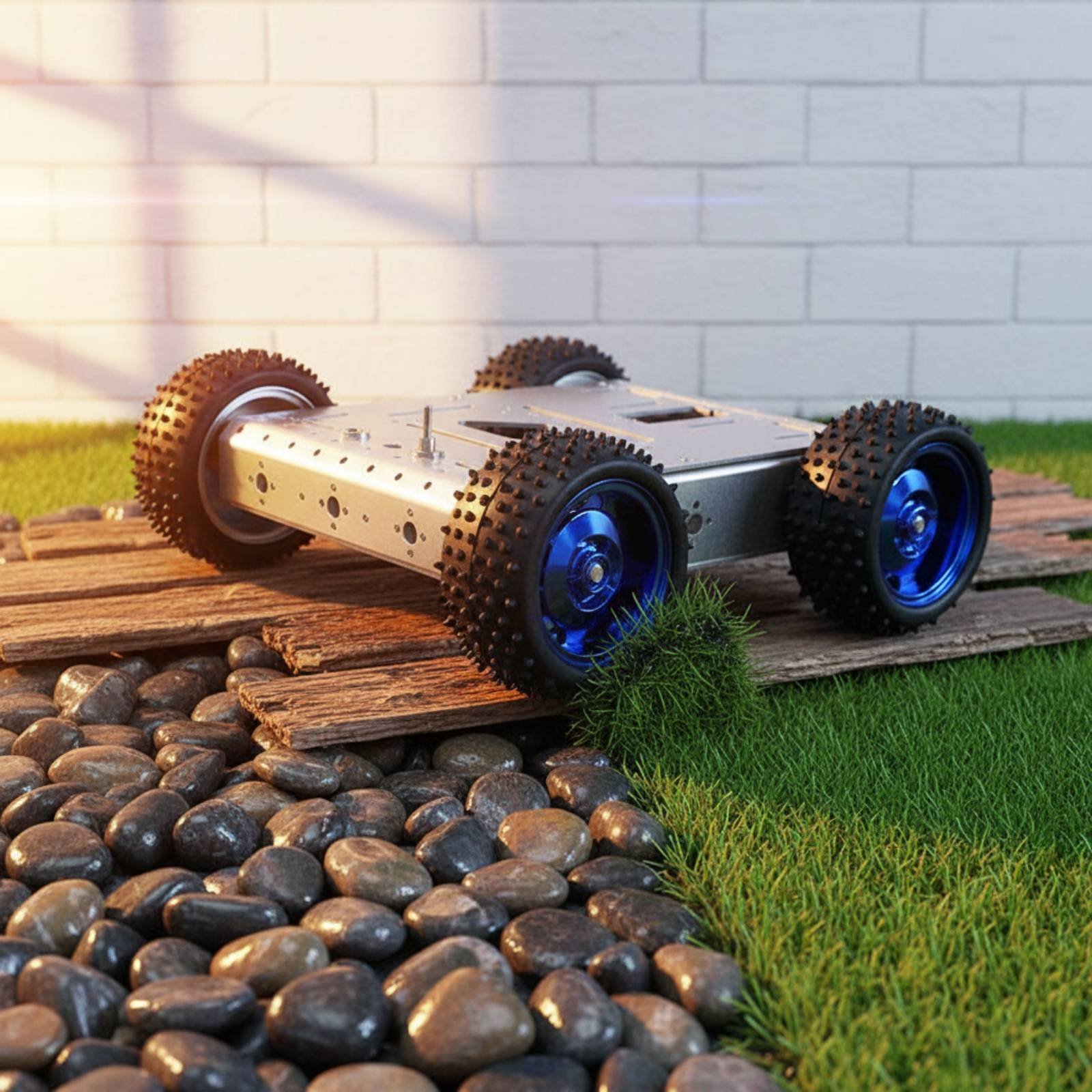 4WD Smart Car Chassis 1.5KG Lo - Robot Car Kit review and price