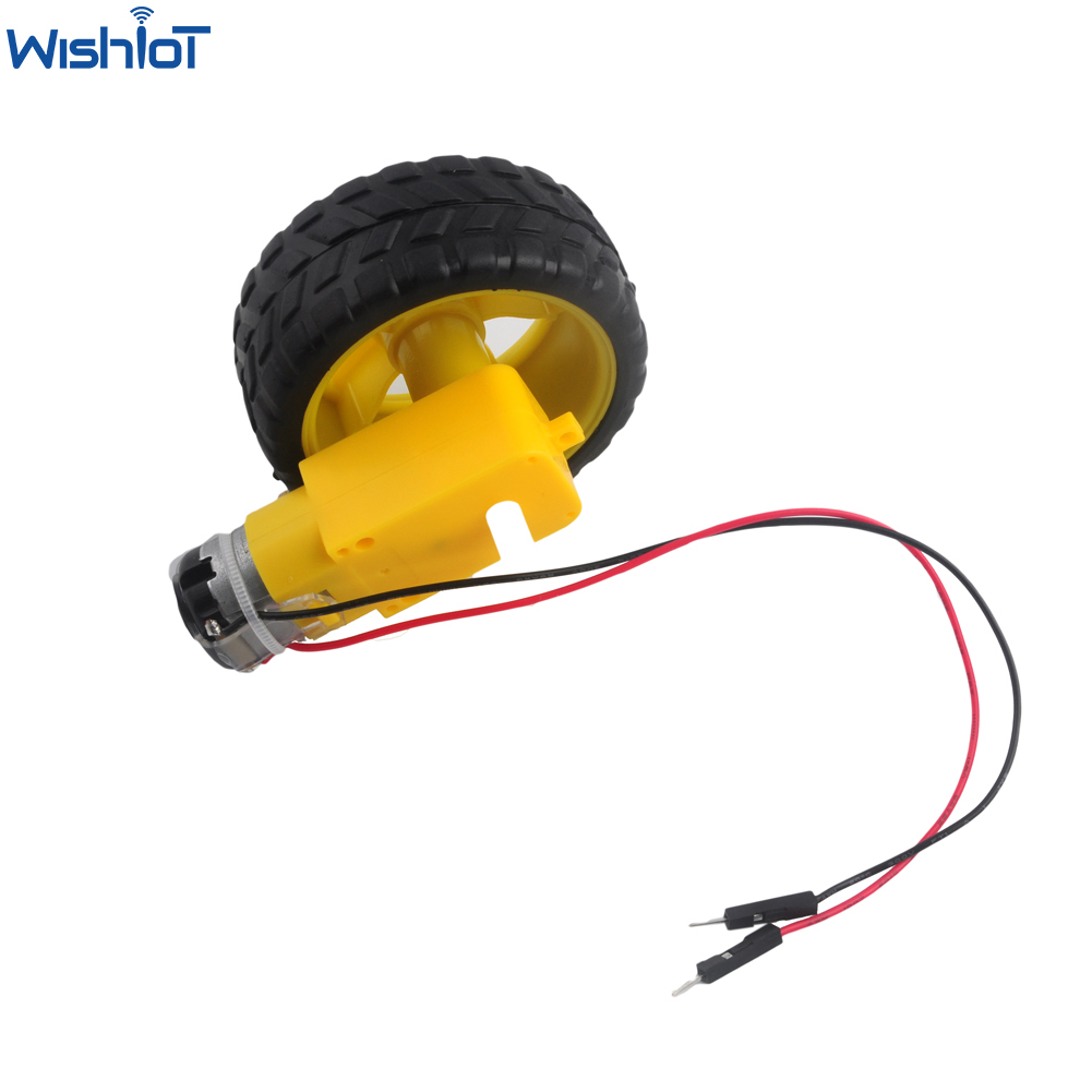 DC3-6V 1:48 Gearbox TT Motor D - Robot Wheel review and price