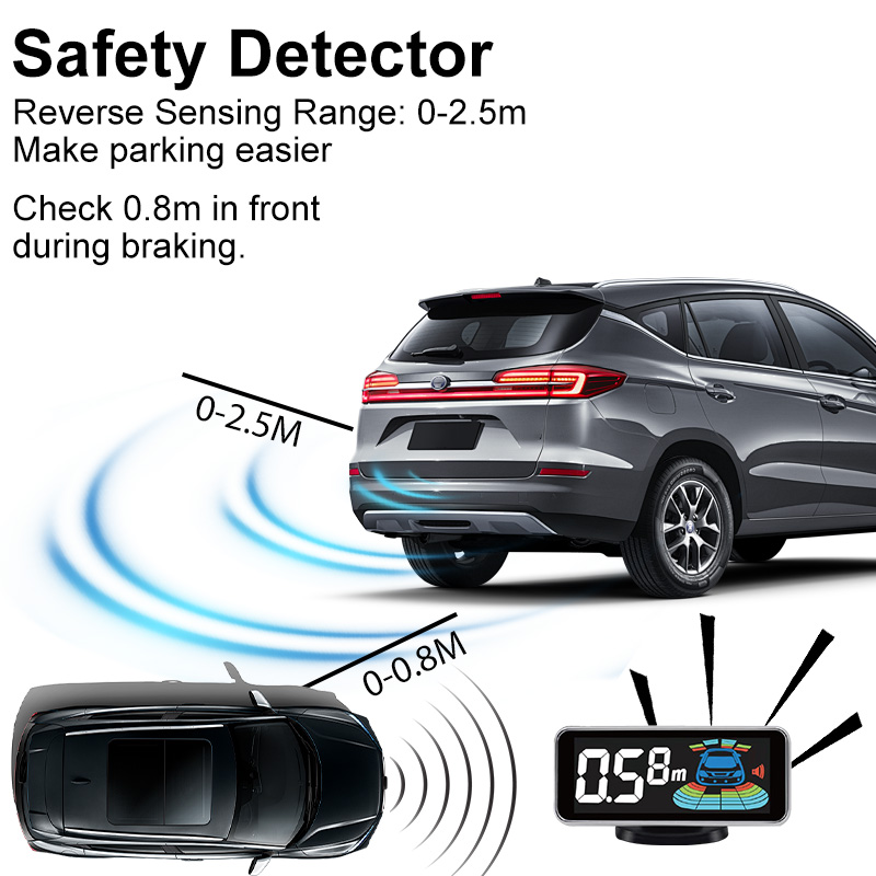 Multi Radar Parking Sensor Kit - Infrared Obstacle Sensor review and price