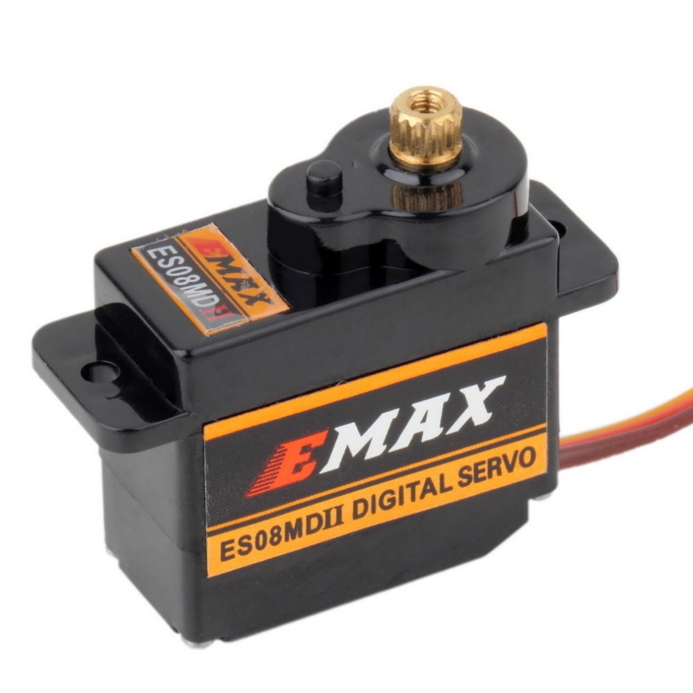 4pcs EMAX ES08MDII ES08MD II D - Servo Sg90 review and price
