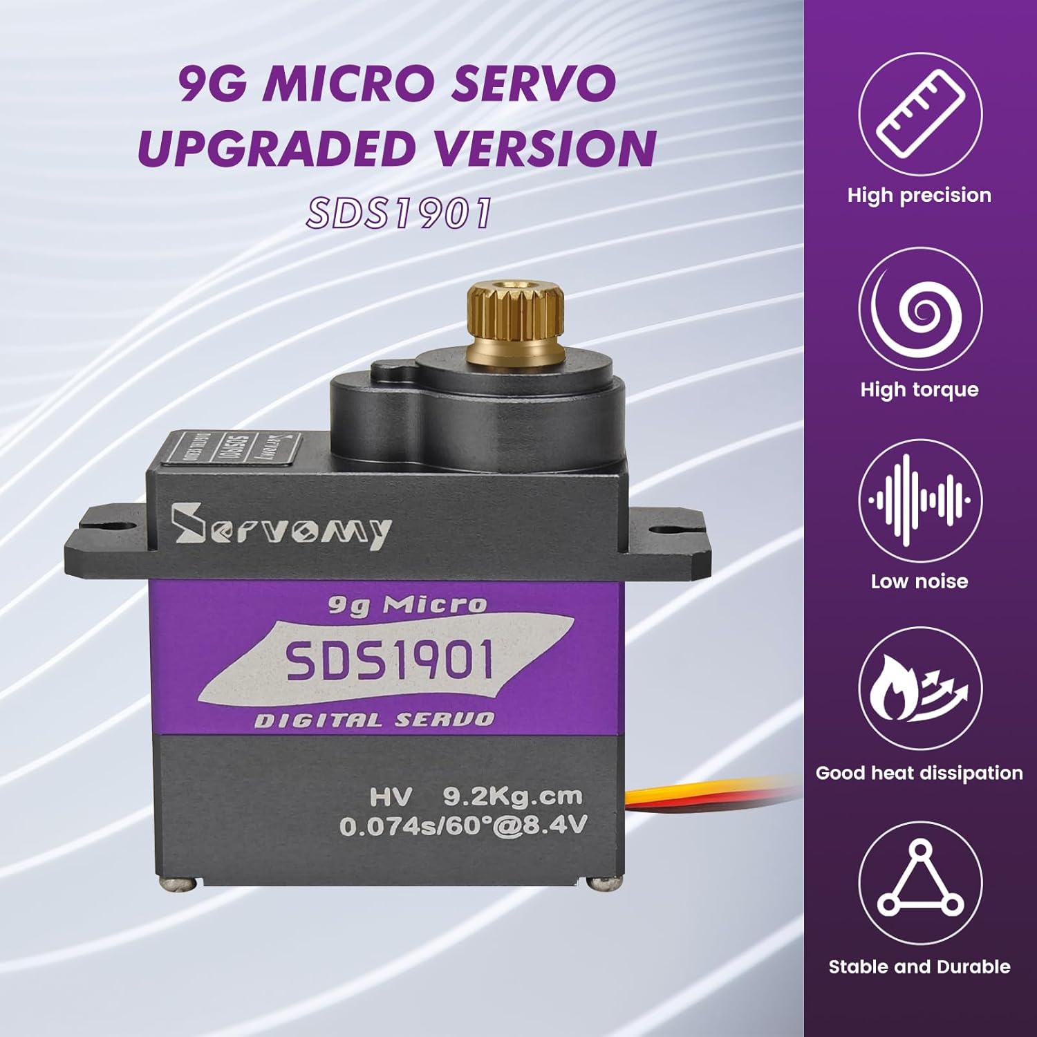 SERVOMY-SDS1901 Digital 9G Mic - Servo Sg90 review and price