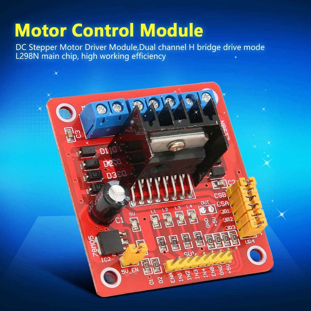 L298N Stepper Motor Driver Mod - Motor Driver L298N review and price