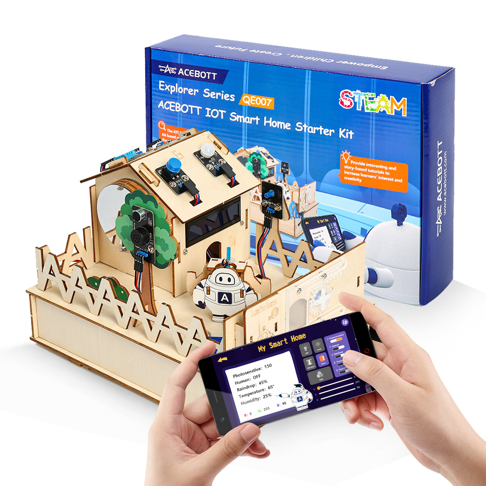 ACEBOTT DIY Smart Home Kit for - Microbit Robot review and price