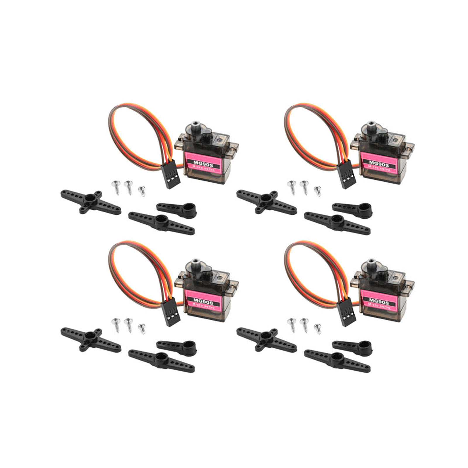 4pcs Micro Servo Metal Gear 90 - Arduino Robot review and price