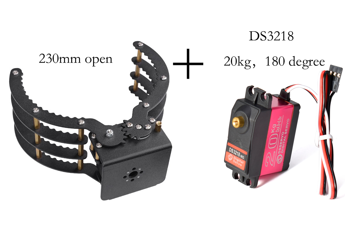 230mm Opening Mechanical Claw  - Robot Gripper Claw review and price