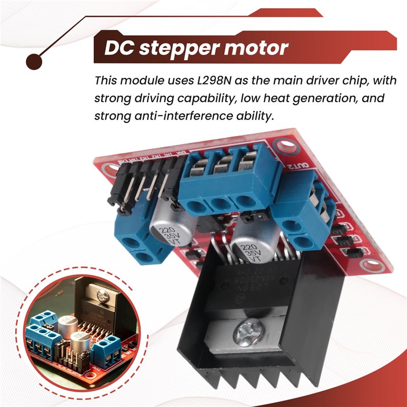 AED7-L298N Module Dual H-Bridg - Motor Driver L298N review and price