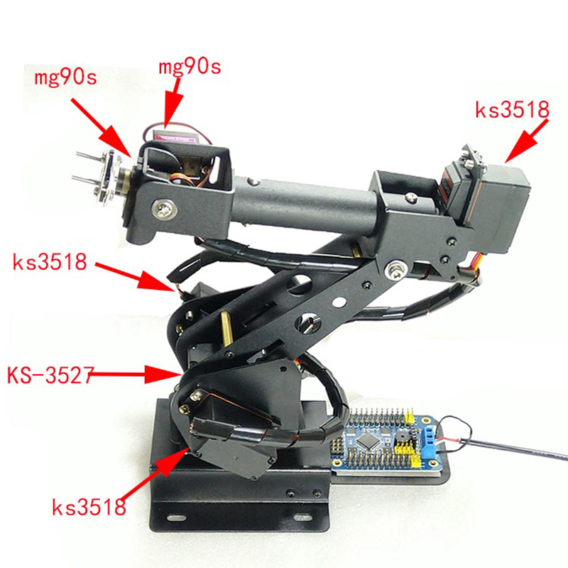 6 DOF Robot Arm ABB Industrial - Robot Arm Kit review and price