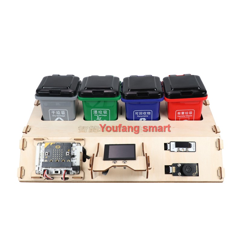Waste Sorting Robot Kit AI Vis - Microbit review and price