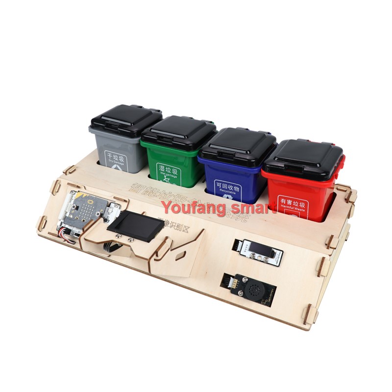 Waste Sorting Robot Kit AI Vis - Microbit review and price